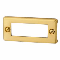 Etikettenrahmen zu Sonnerieplatte