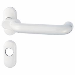 Guarnitura per porta metallica