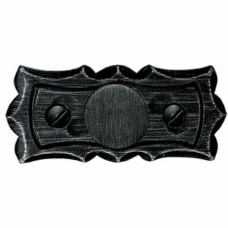 Rosace pour poignée mâle avec cache-trou