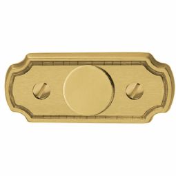 Rosace pour poignée mâle avec cache-trou