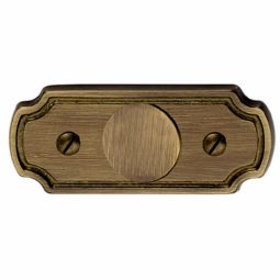 Rosace pour poignée mâle avec cache-trou