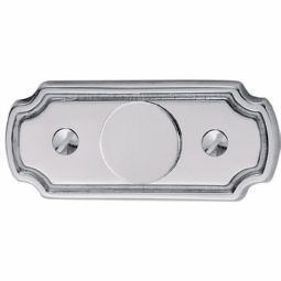 Rosace pour poignée mâle avec cache-trou