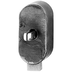 Rosette mit Druckknopf