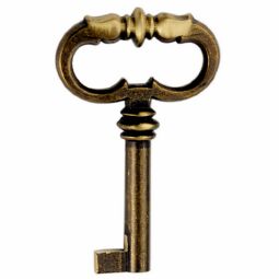 Schlüssel mit Vollbart