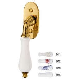 clicchi per vedere i particolari Maniglia per finestra Serie Plaisir