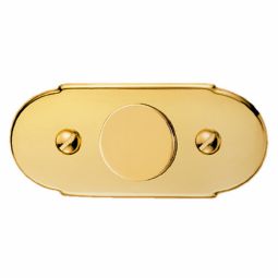 Rosace pour poignée mâle avec cache-trou