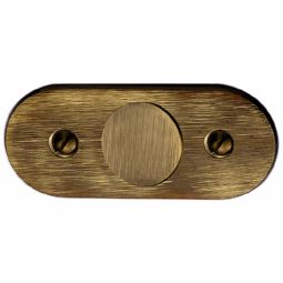 Rosace pour poignée mâle avec cache-trou