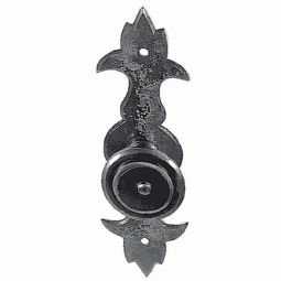 Bouton de fenêtre avec rosace