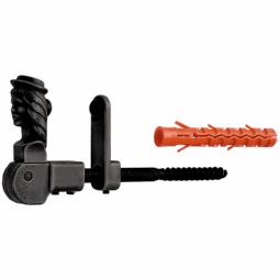 Arrêt de volet avec vis à bois