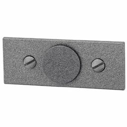 Rosace pour poignée mâle avec cache-trou