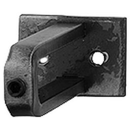 Gâche avec plaque rectangulaire