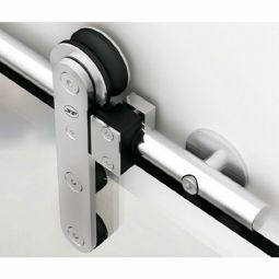 Schiebetürgarnitur für Glastüren Serie Ten round