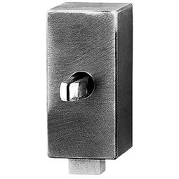 Rosette mit Druckknopf