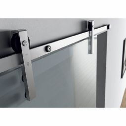 Garnitura per porta scorrevole in vetro Serie Charriot
