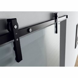 Garnitura per porta scorrevole in vetro Serie Charriot