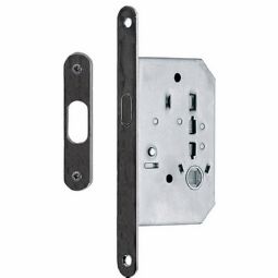 Serrure à mortaiser pour portes coulissantes