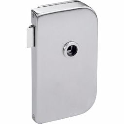 cliquez ici pour voir les détails Serrure pour porte en verre